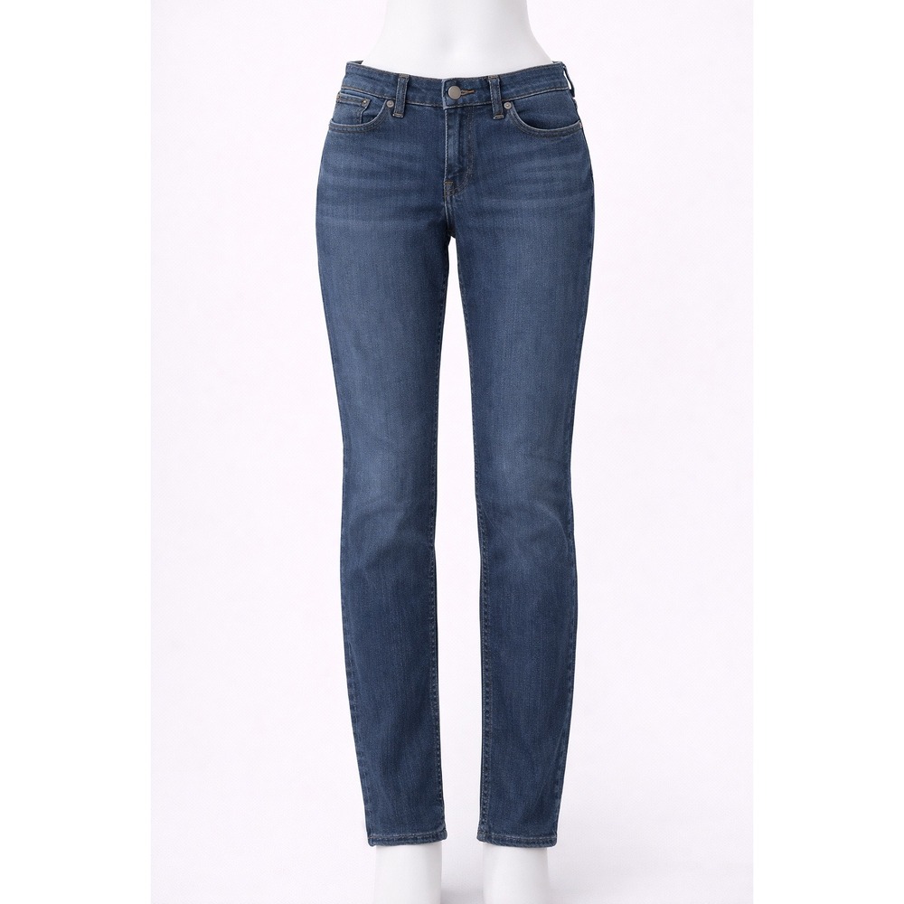 Levi's 511 Slim Fit Dark Wash Blue Denim Jeans Mens 32x32 WaterLess